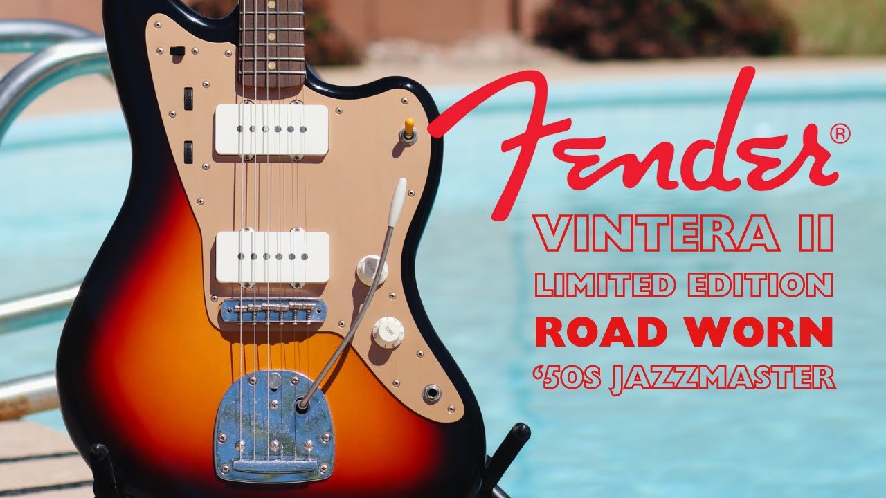 Fender Vintera II LE Road Worn '50s Jazzmaster - Loungingguitars