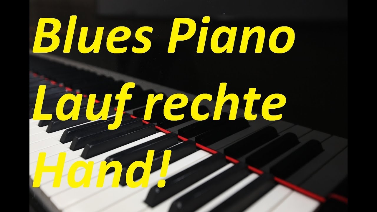 Blues Piano Lauf rechte Hand | Es gibt nicht DIE Blues Tonleiter!