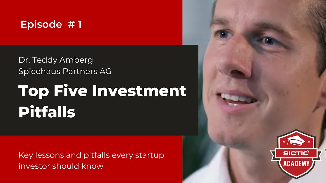 TOP 5 Investment Pitfalls - Teddy Amberg, Spicehaus Partners