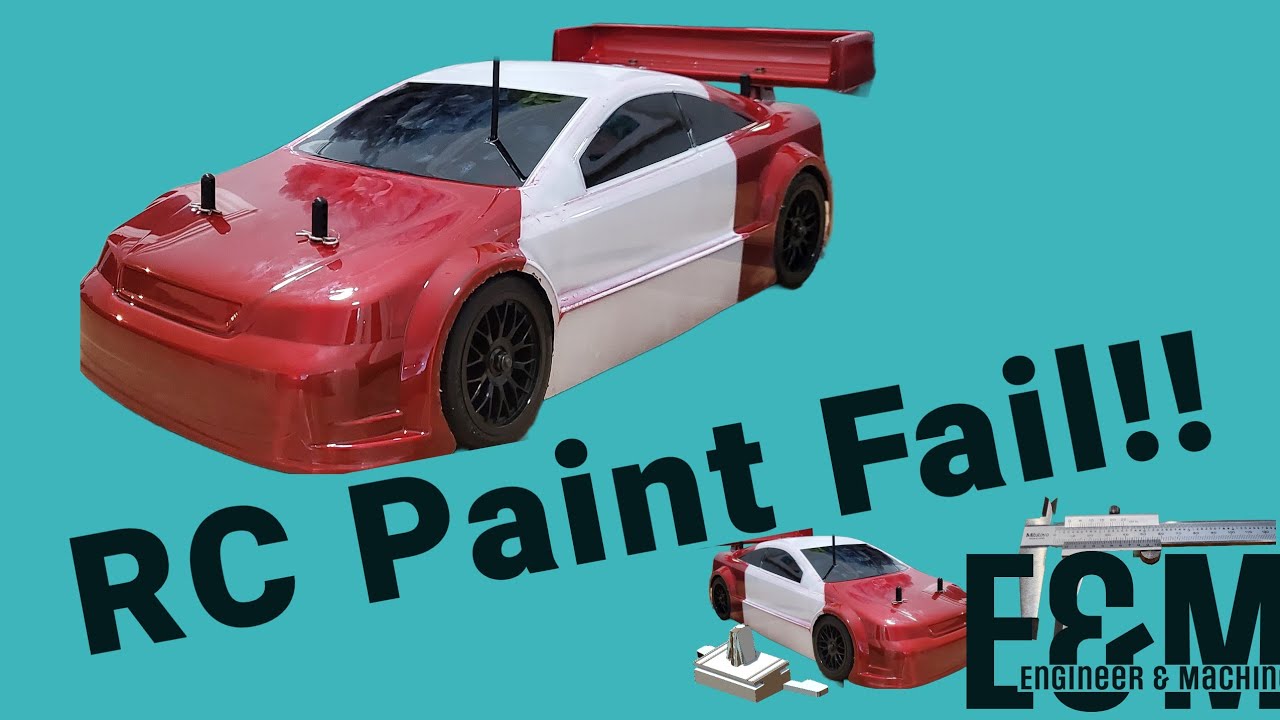 Fail! My RC Car Body Painting Disaster & Lessons Learned| Kyosho V One S| Vauxhall Astra Touring Car