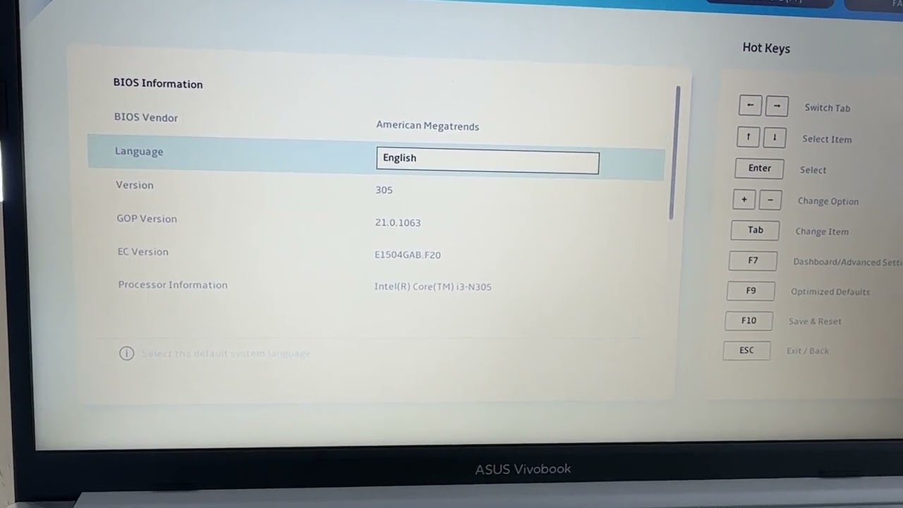 How to Enter BIOS and Boot Menu Options - Asus Vivobook GO 15 E1504GA