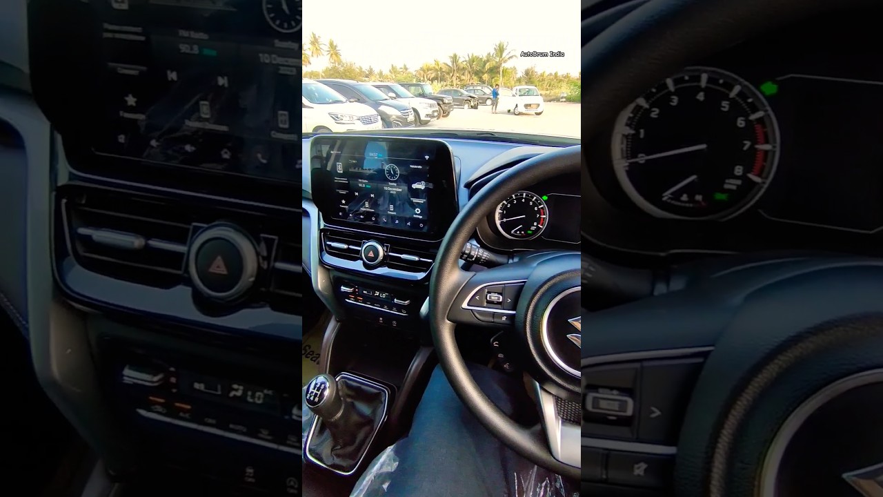 Maruti Suzuki Grand Vitara Zeta Smart Hybrid 😍 Interior ❤️ Perfect SUV 👍🏻 #grandvitara