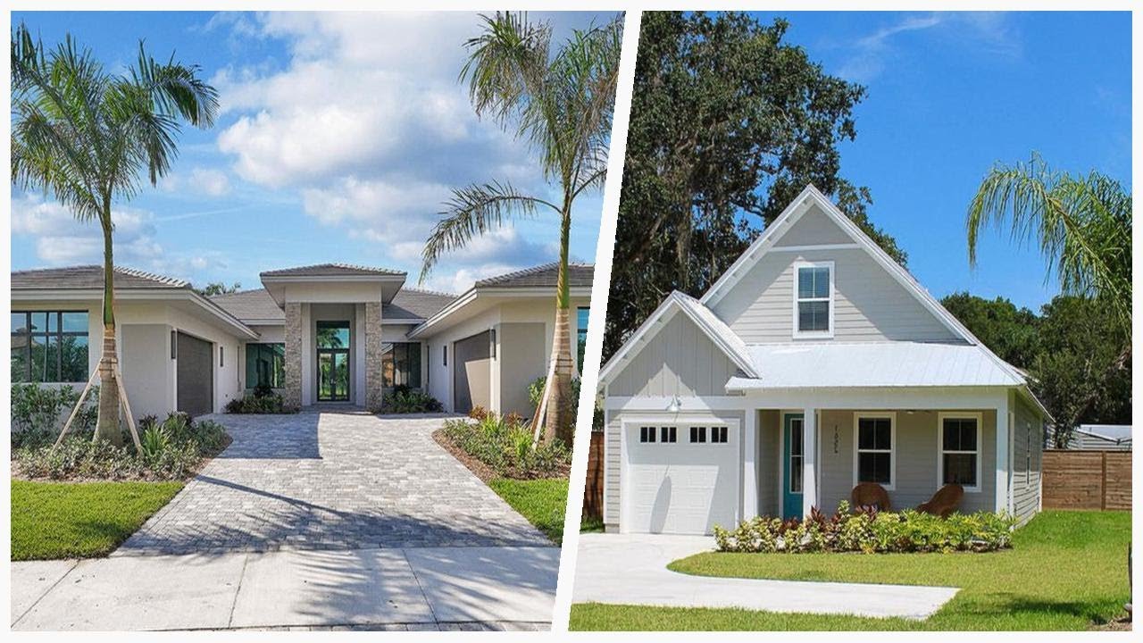 On Trend: 75 Transitional Beige Exterior Home Design Ideas #1244 🤎