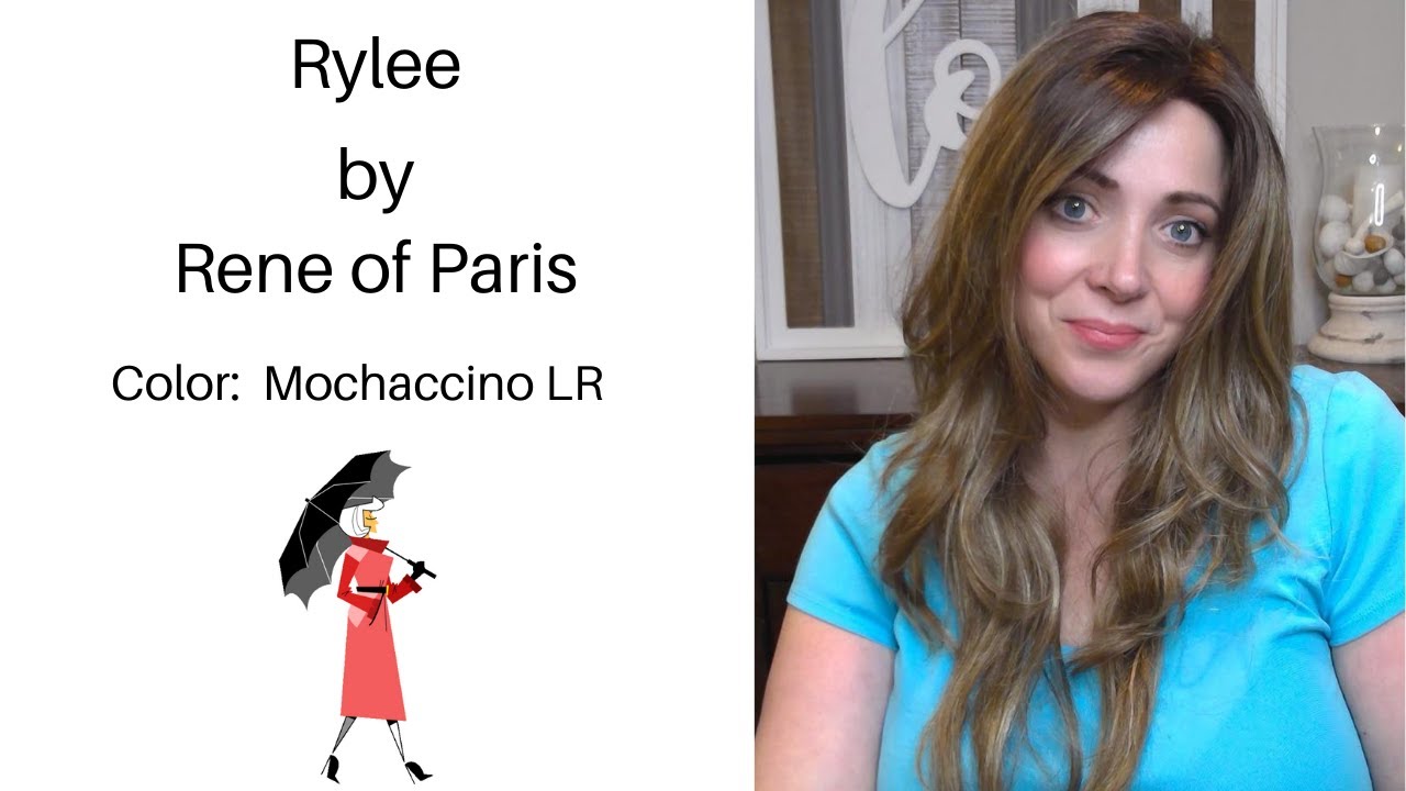 Wig Review:  Rylee by Rene of Paris in the color Mochaccino LR and Compared to Angelica by Noriko