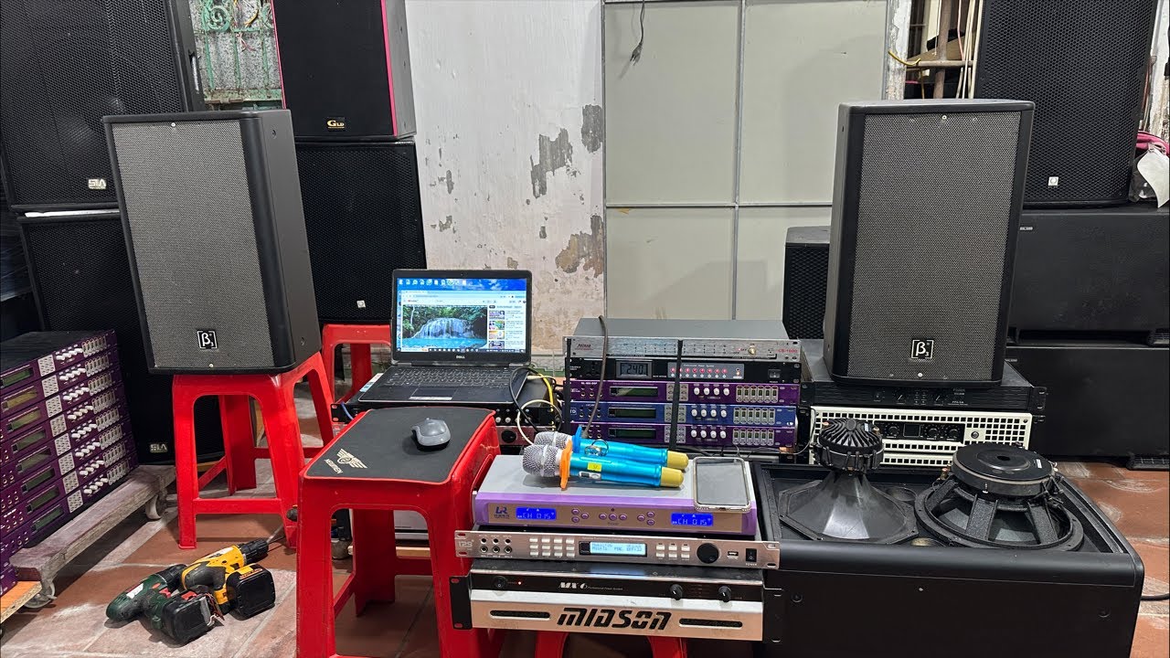 🔴 Test bộ giàn cho khách, giá hơn 15tr toàn hàng chất lượng. Loa b3 bass 25 tiếng cực mượt.