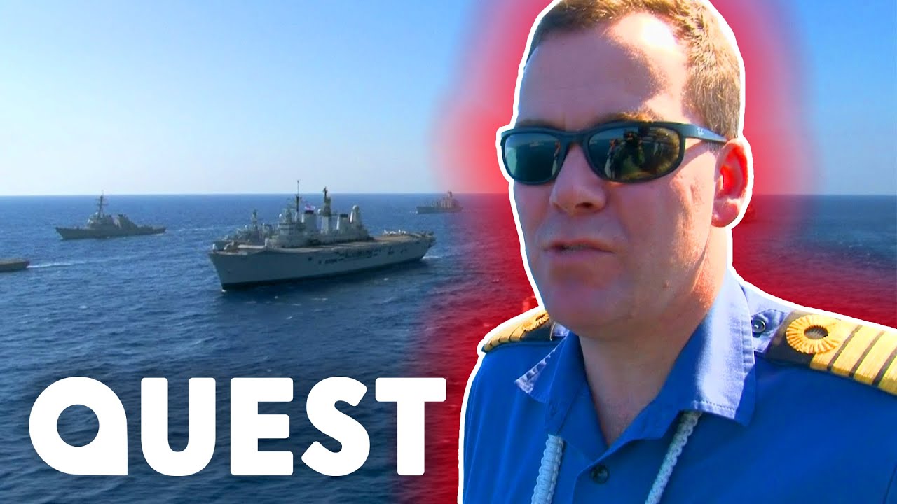 Simulated Attack Sends All Units Into A Emergency Response | HMS Ark Royal