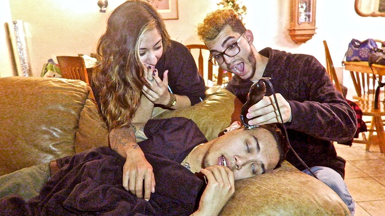 CUT MY HAIR OFF (prank!)