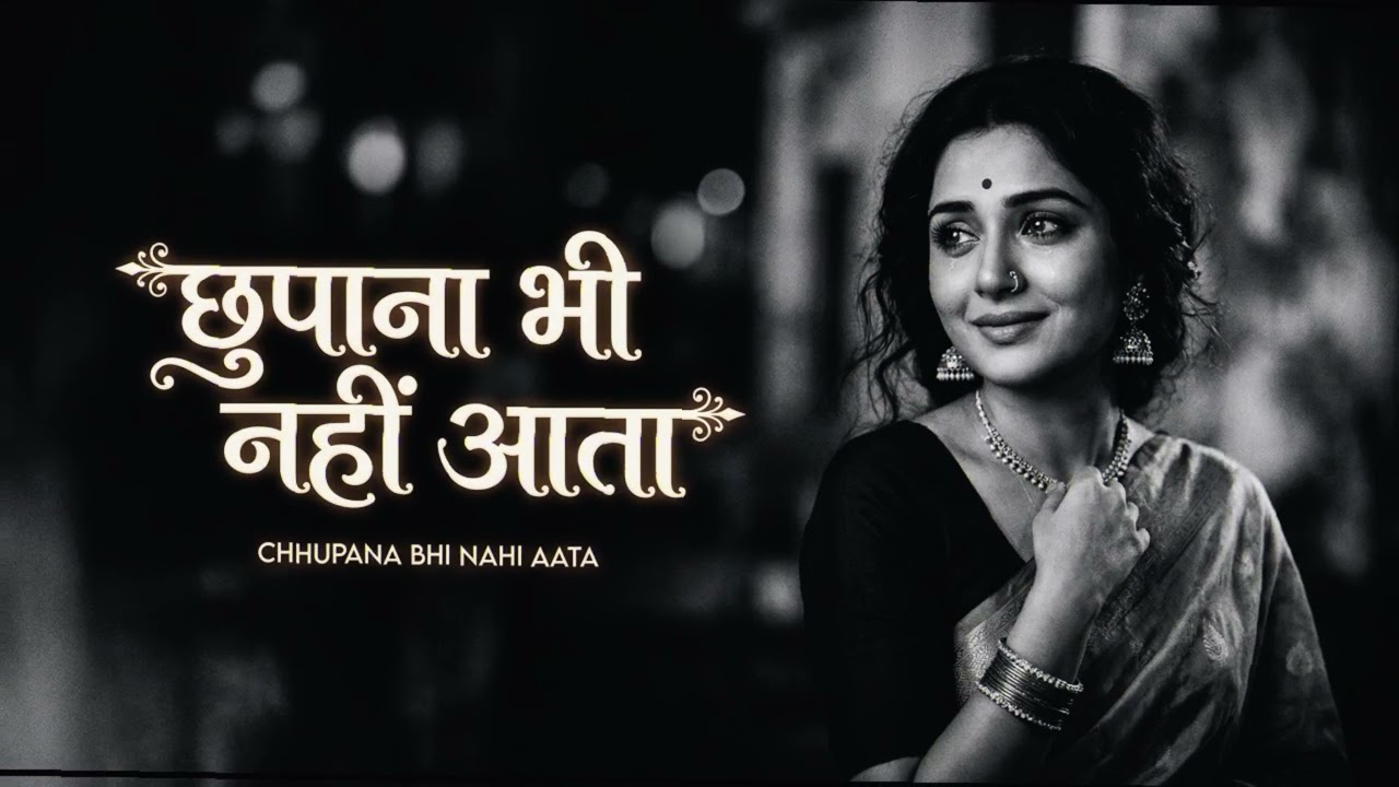 Chhupana Bhi Nahi Aata (Female Version) | Heart Touching Old Song 💔