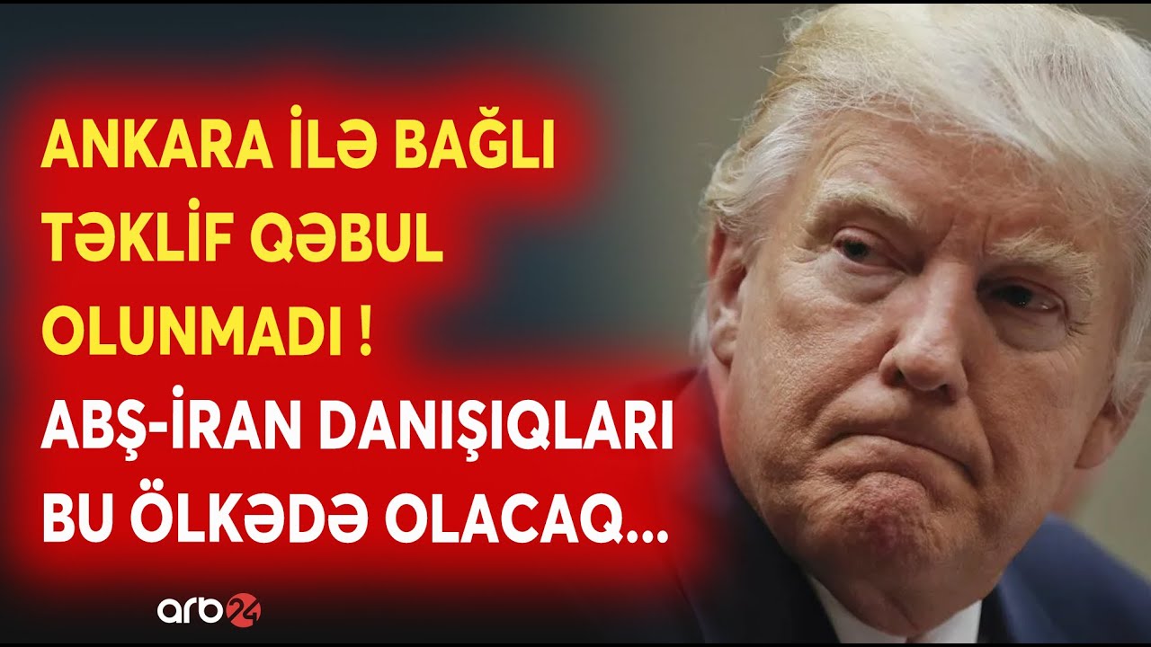 SON DƏQİQƏ! Tramp İranın 