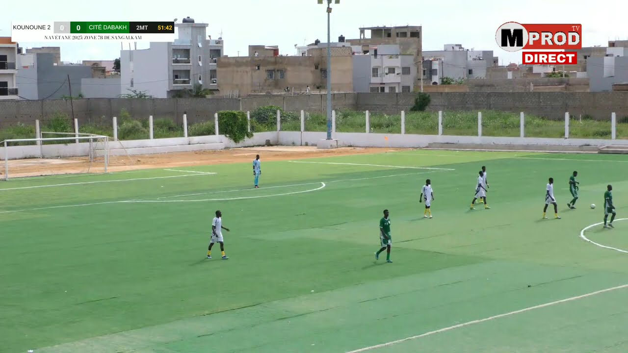 NAV&Eacute;TANE 2025: ZONE 7B DE SANGALKAM- ASC KOUNOUNE 2 Vs ASC CIT&Eacute; DABAKH