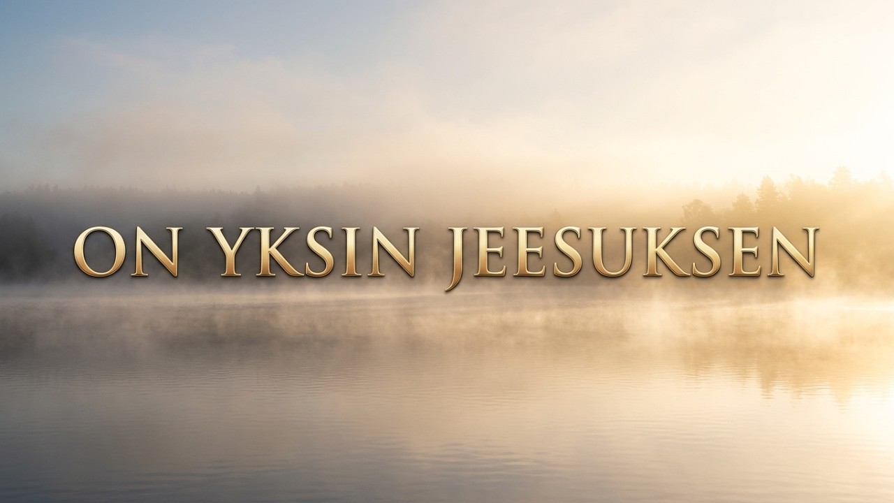 On yksin Jeesuksen