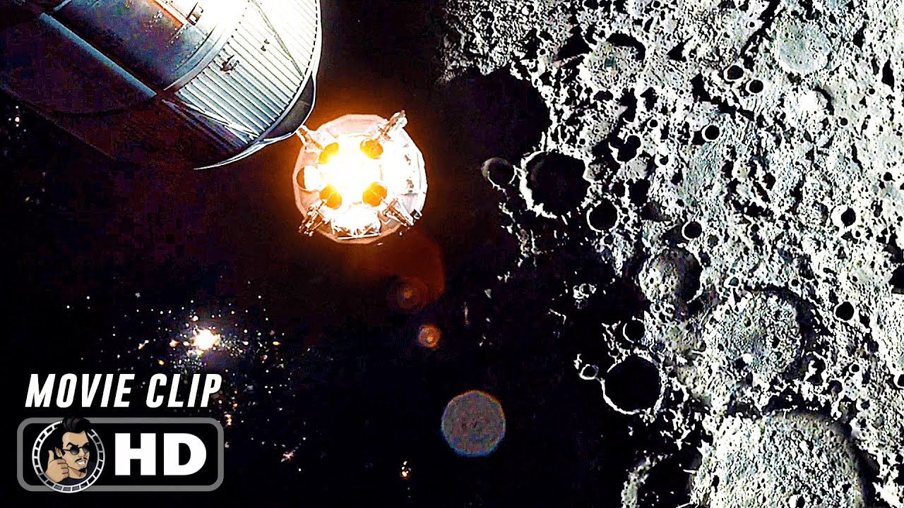 Landing On The Moon Scene | AD ASTRA (2019) Movie CLIP HD