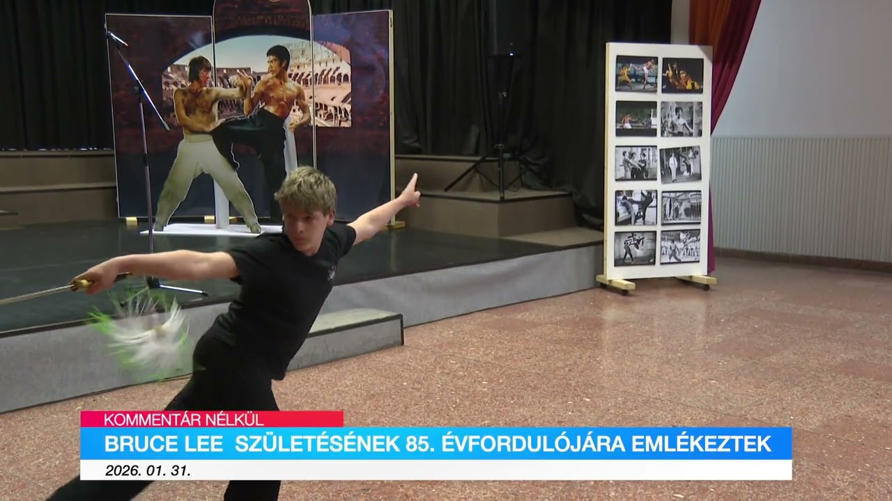 85 éve született Bruce Lee - Kommentár nélkül 2026-01-31