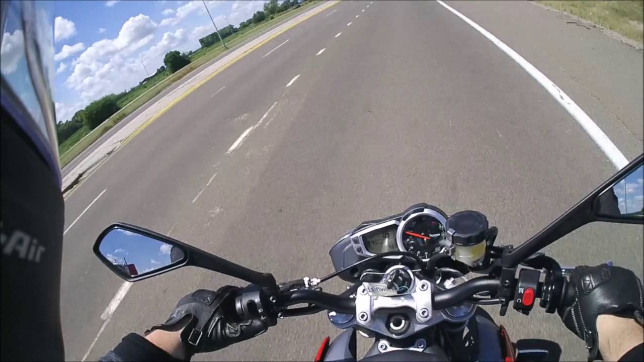 2014 Street Triple R test ride