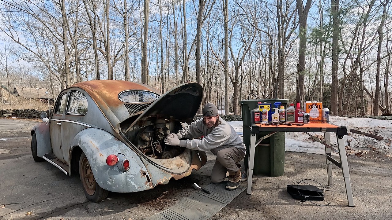 SEIZED Engine 1956 Oval VW Beetle - Can it be Saved?