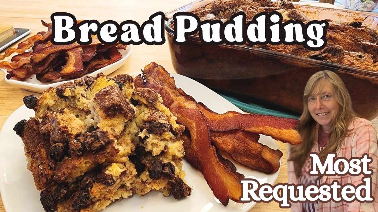 Bread Pudding - Forgotten Nostalgic Breakfast - Budget Friendly - The Hillbilly Kitchen