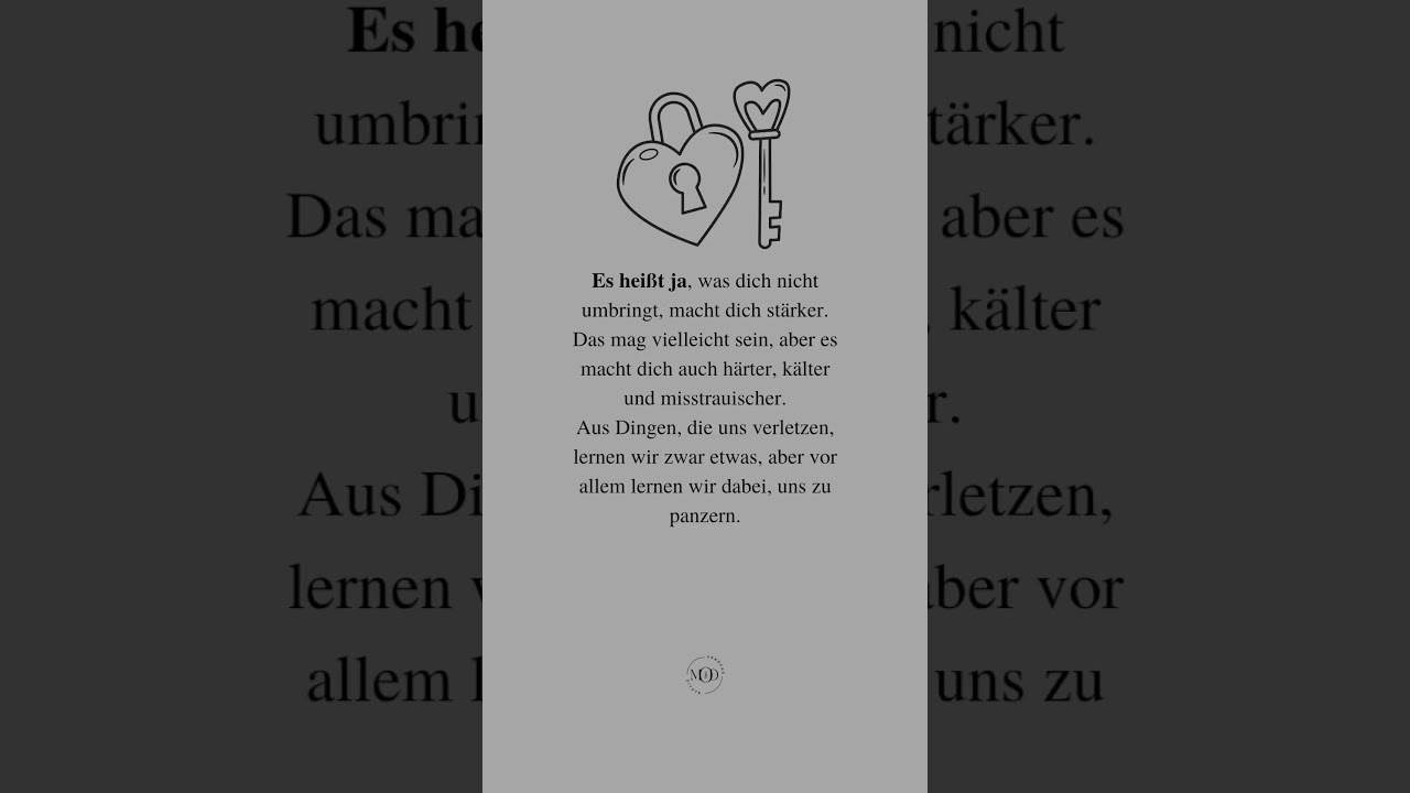 💔 Die kalte Wahrheit &uuml;ber die St&auml;rke 🛡️