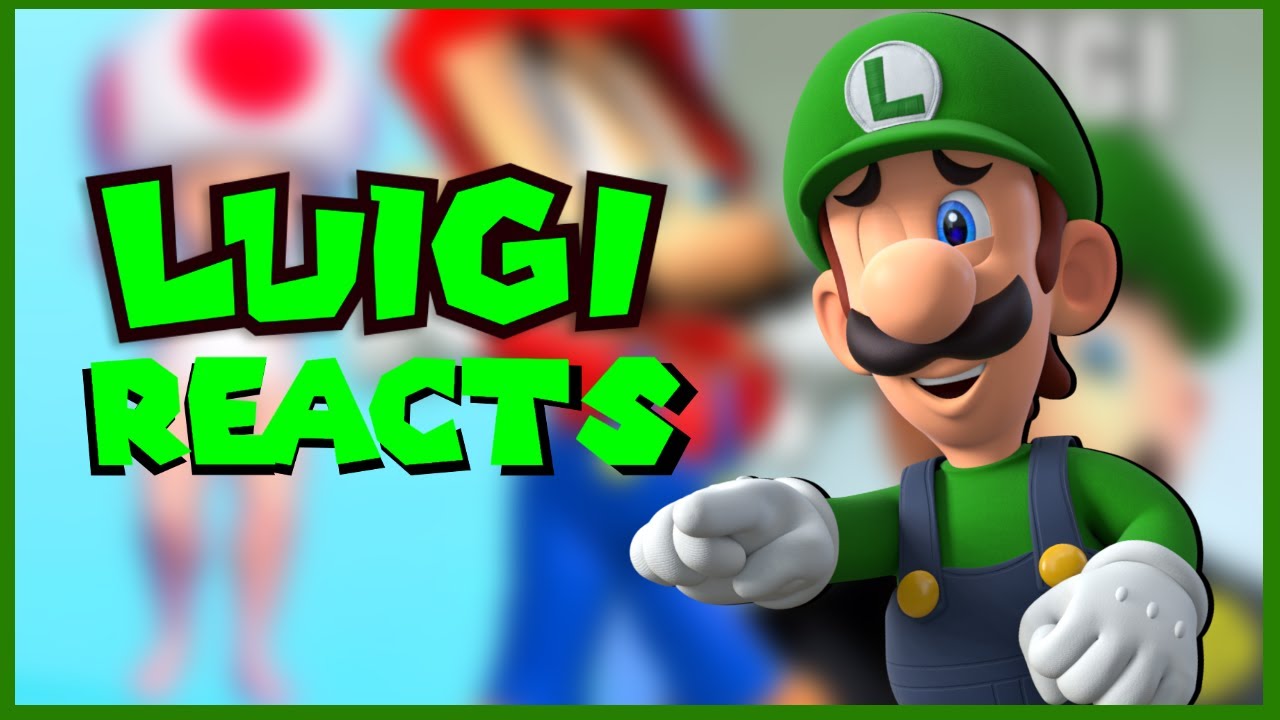 Luigi reacts to SMG4 Nintendo memes 3