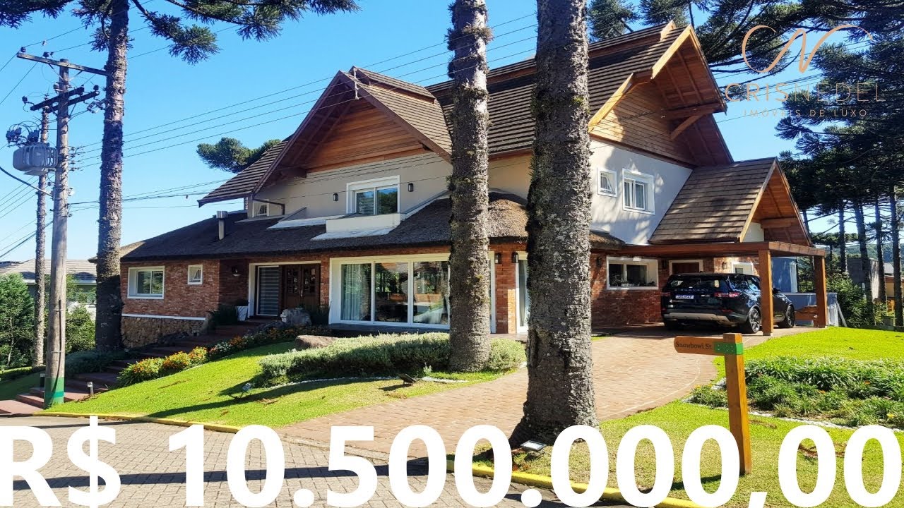 Casa Serrana no condomínio Aspen Mountain em Gramado/RS