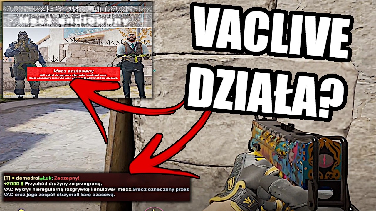 VACLIVE w CS2 jednak DZIAŁA? -  Czy Nowa Wersja VAC'a została wypuszczona?