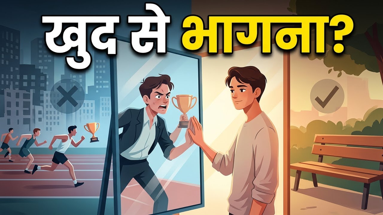 Osho - तुम सफलता से नहीं, खुद से भाग रहे हो | Osho Hindi Speech