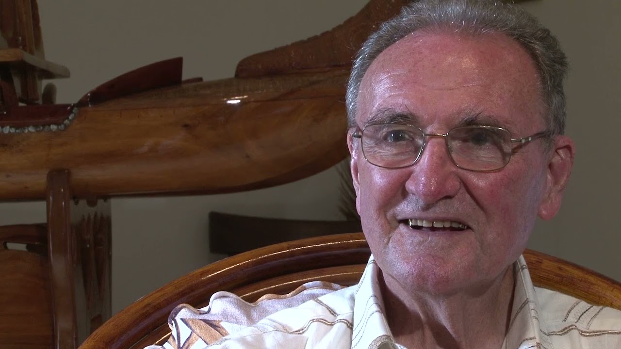 Hubert Coppenrath, ancien archev&ecirc;que &eacute;m&eacute;rite de Papeete