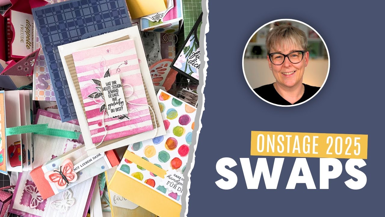 Stampin' Up! OnStage 2025 SWAPS | Inspirationen meiner Demonstratoren-Kollegen 🎁