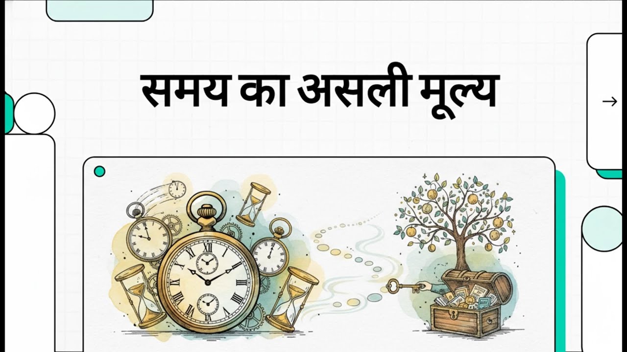 समय का असली मूल्य#hindimotivation #motivation #khaniya#facts #viral 