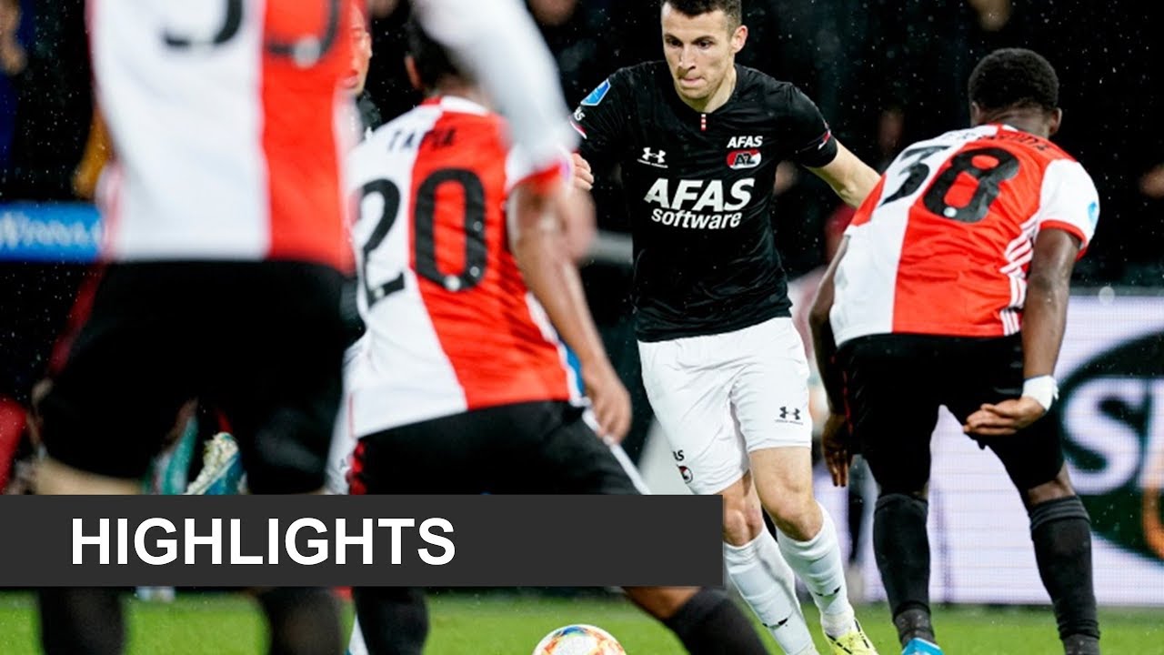 Highlights Feyenoord - AZ | Eredivisie
