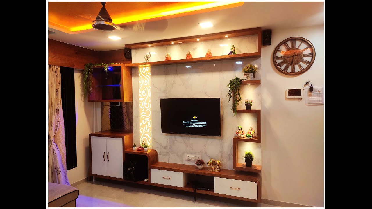 1 BHK FLAT INTERIOR DESIGN - 9967258252 vikas more 475 SQFT, BHOOMI ACRES | THANE | INTERIOR IDEAS