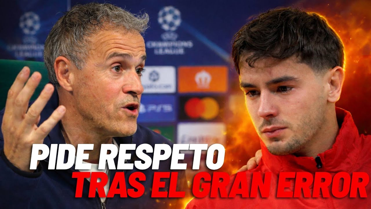 La defensa de Luis Enrique a Brahim: 