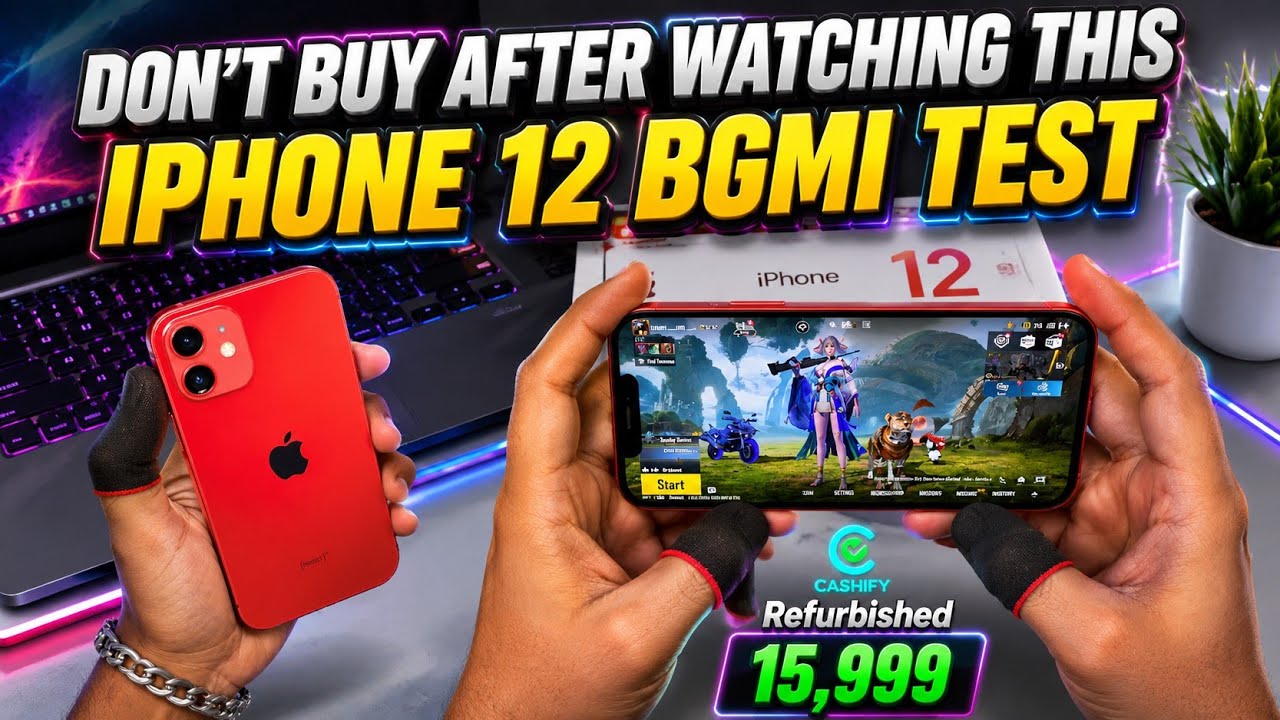 iphone 12 Bgmi Test in 2026 😱 