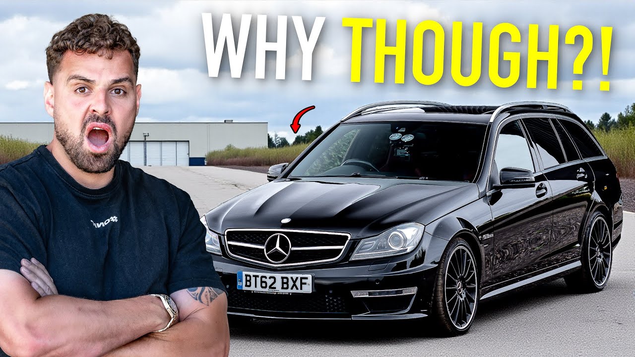 CAR DEALER COULDN’T SELL THIS MINT MERCEDES C63 AMG ESTATE?!