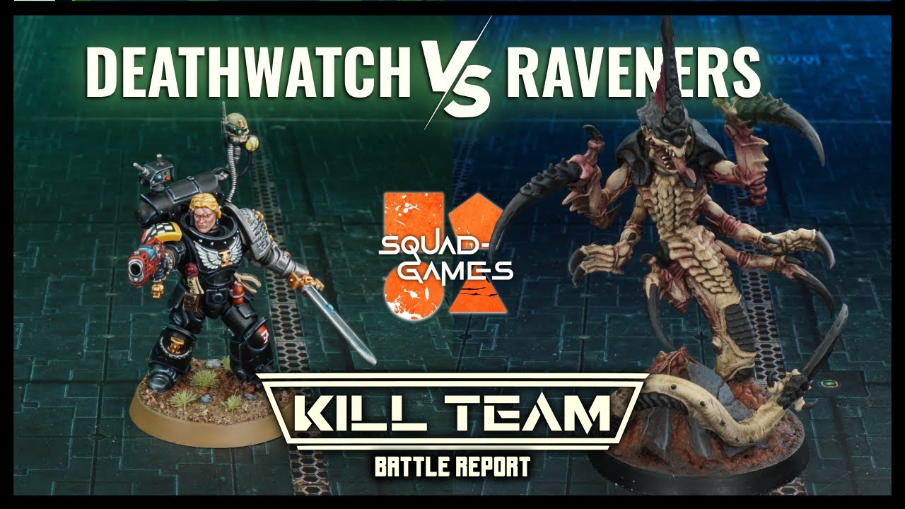 Deathwatch vs. Raveners  |  Kill Team Battle Report