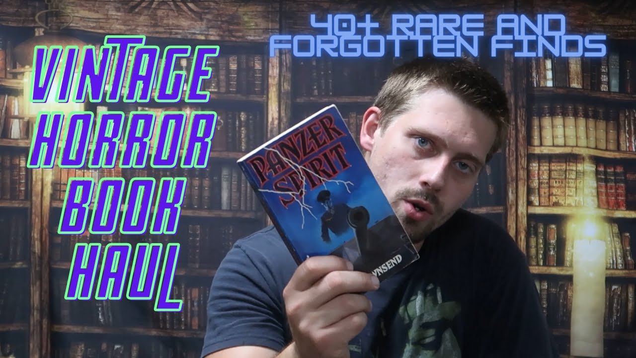 Another Huge Vintage Horror Book Haul | 41 Hidden Gems, Fan Favorites, and Paperbacks from Hell