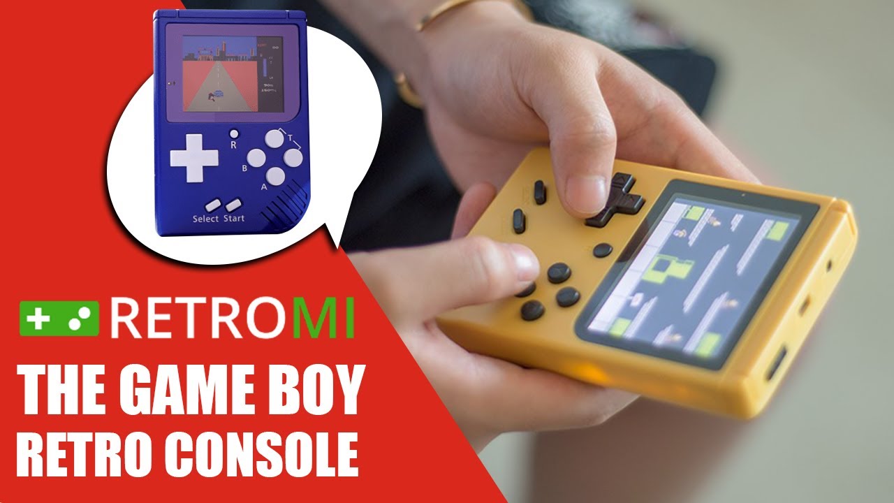 Discover RetroMi, a Gameboy retro mini game console!