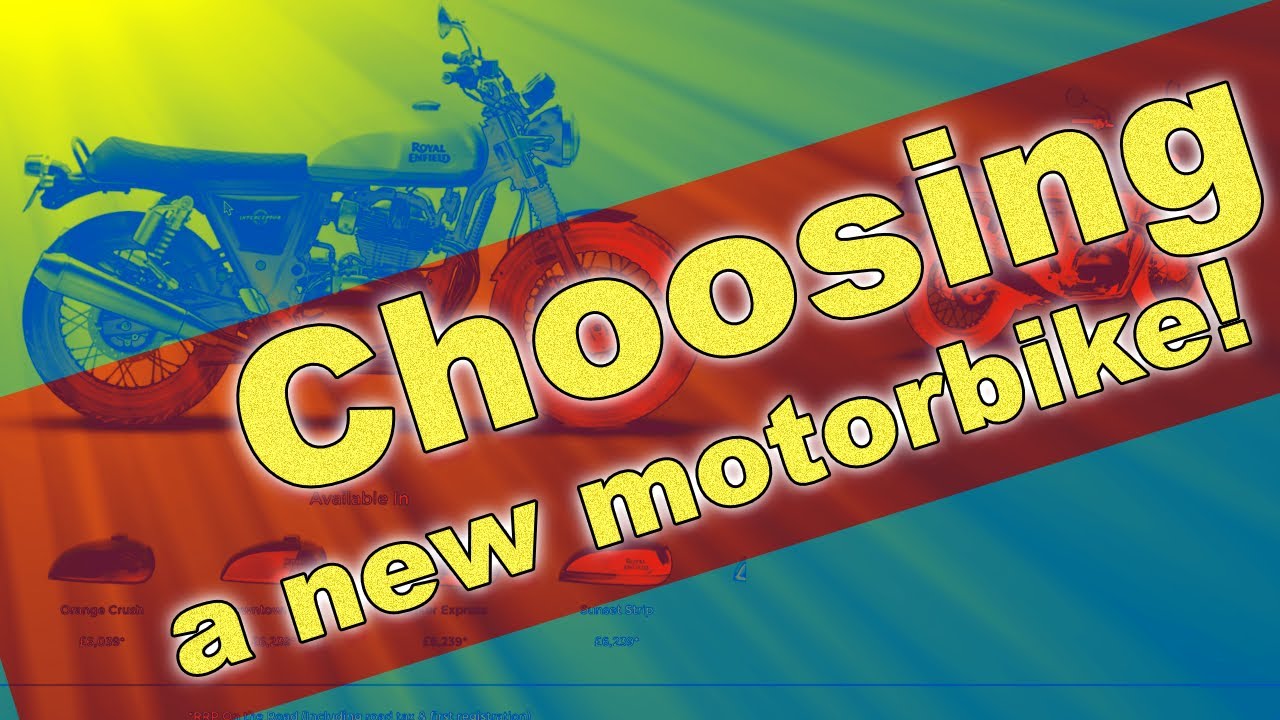Choosing A New Motorcycle