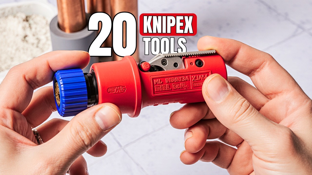 These 20 KNIPEX Tools Will Instantly Upgrade Your Electrical & Plumbing Work