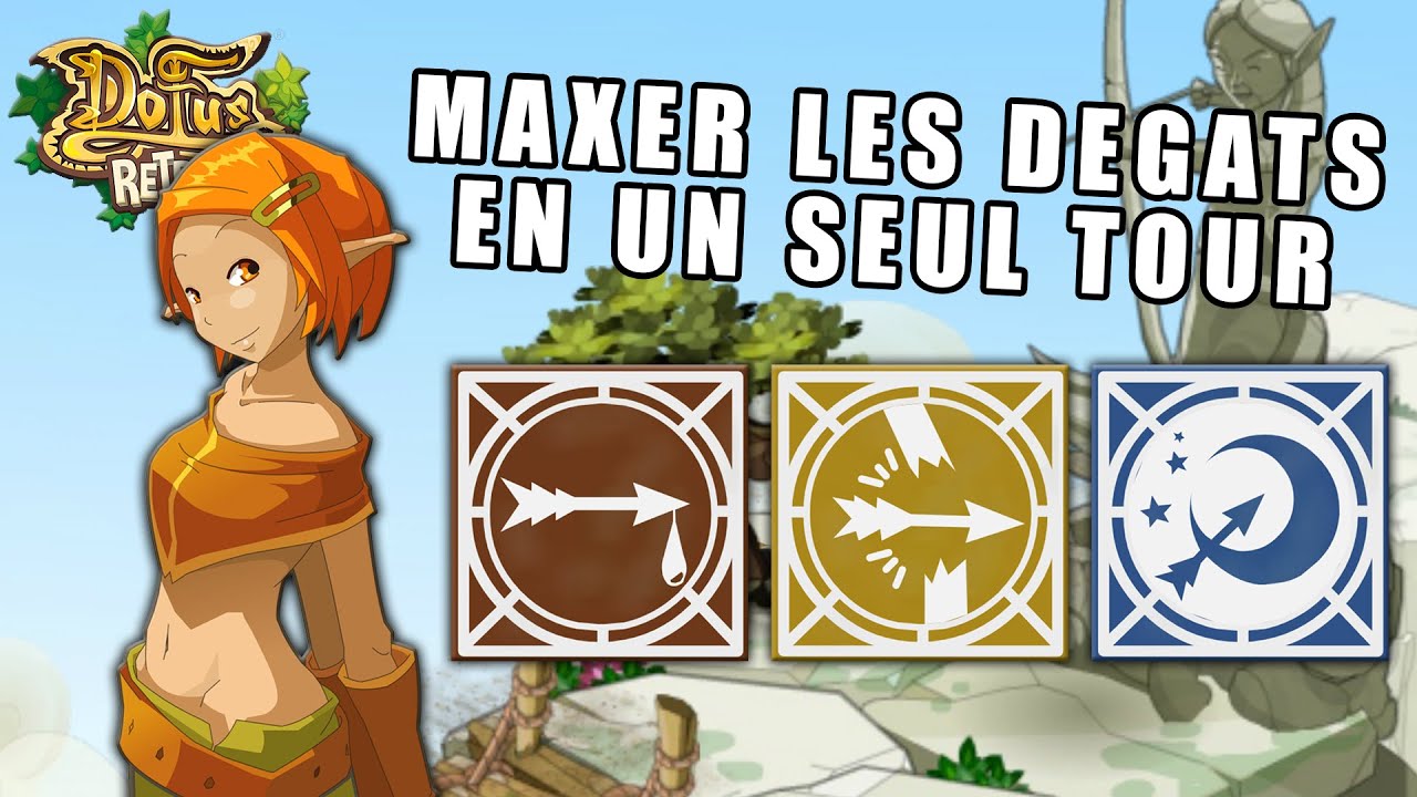 Double Flèche double Tir Puissant le même tour 🎯 PVP Dofus Retro