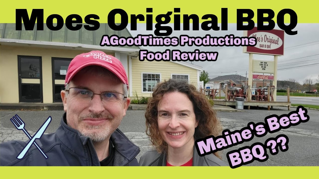 Some of the best BBQ Maine has to offer ! Moe's Original BBQ Food Review