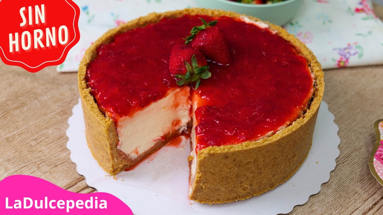 Cheesecake sin horno y sin gelatina