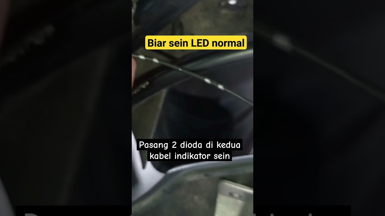 ganti sein LED malah error,,,,