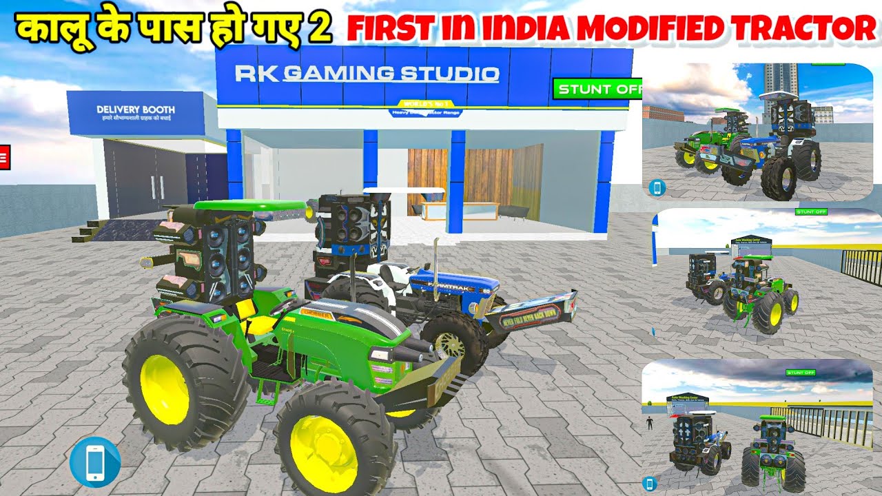 New Modified Tractor In Indian Desi Life Simulator 3d Trolley Tournament wala game😱|Gamer Bandey