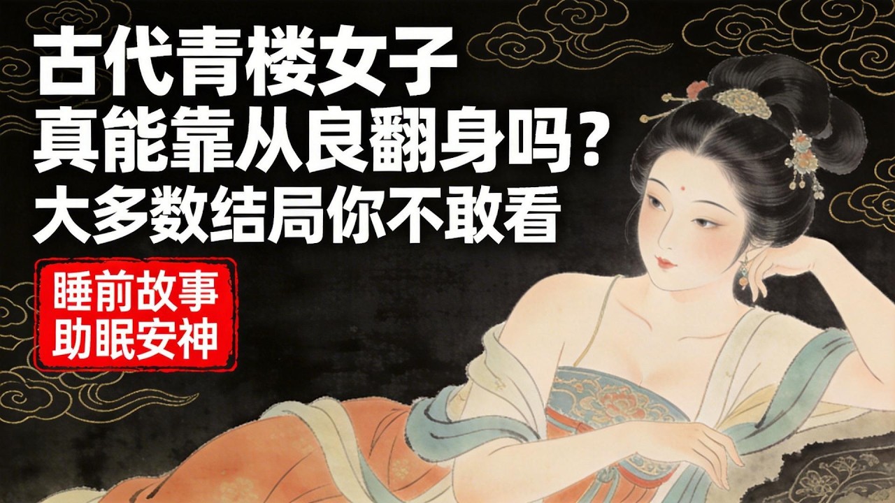 古代青樓女子真能靠“從良”翻身嗎？大多數結局你不敢看 | 安眠故事