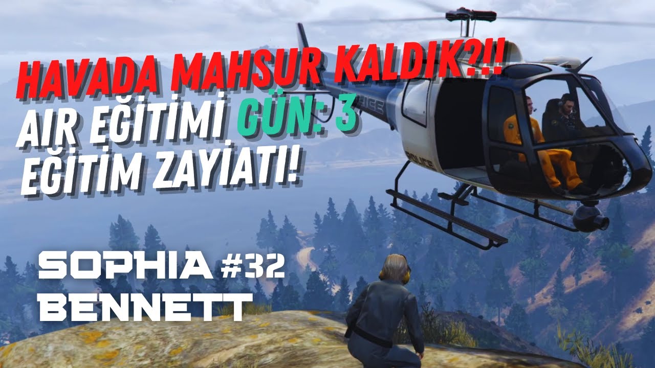 EightbornV NEXT LSPD | Pilot Sophia Göreve Hazır(!) AIR Eğitimi 3/5 | SOPHIA BENNETT #32