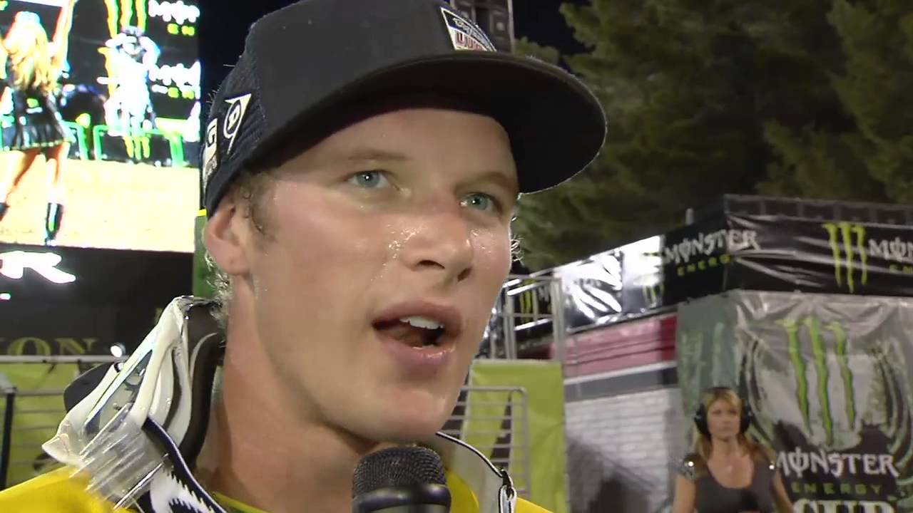 Monster Energy Cup 2012 - Podium Interview with Shane McElrath