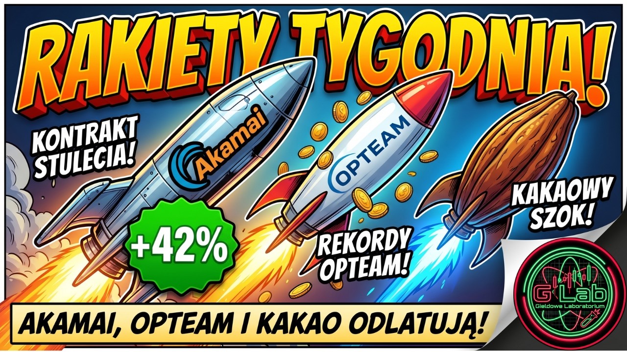 KONTRAKT STULECIA! 🚀 +42% AKAMAI, REKORDY OPTEAM I KAKAOWY SZOK!