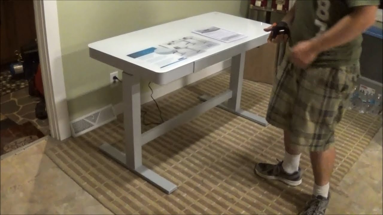 Tresanti Adjustable Height Motorized Standing Desk CostCo SKU: 1074719