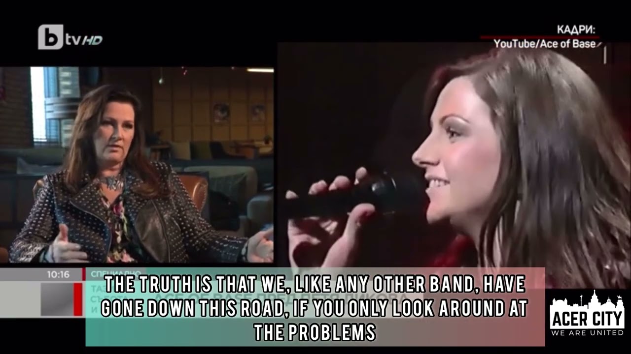 Jenny Berggren From Ace Of Base interview For The Show “This Sunday” on BTV Bulgaria + English Sub