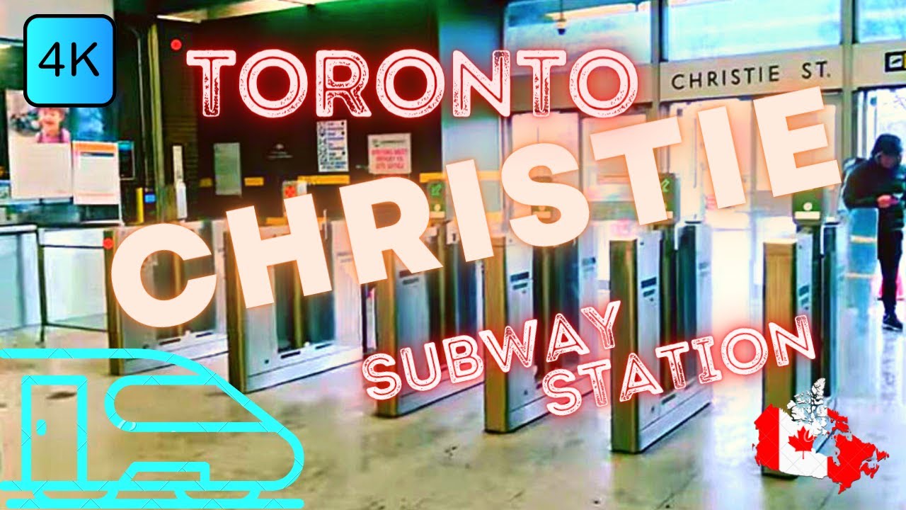 TORONTO, CANADA 🇨🇦 – CHRISTIE SUBWAY STATION, LINE 2 TTC – 4K WALK